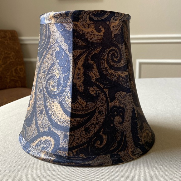 Other - French Paisley Gold and Black Lamp Shade